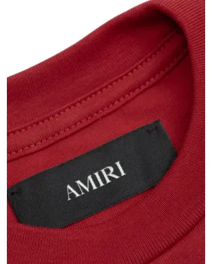 AMIRI KIDS ララインストーン グラフィック Tシャツ レッド - サムネイル3
