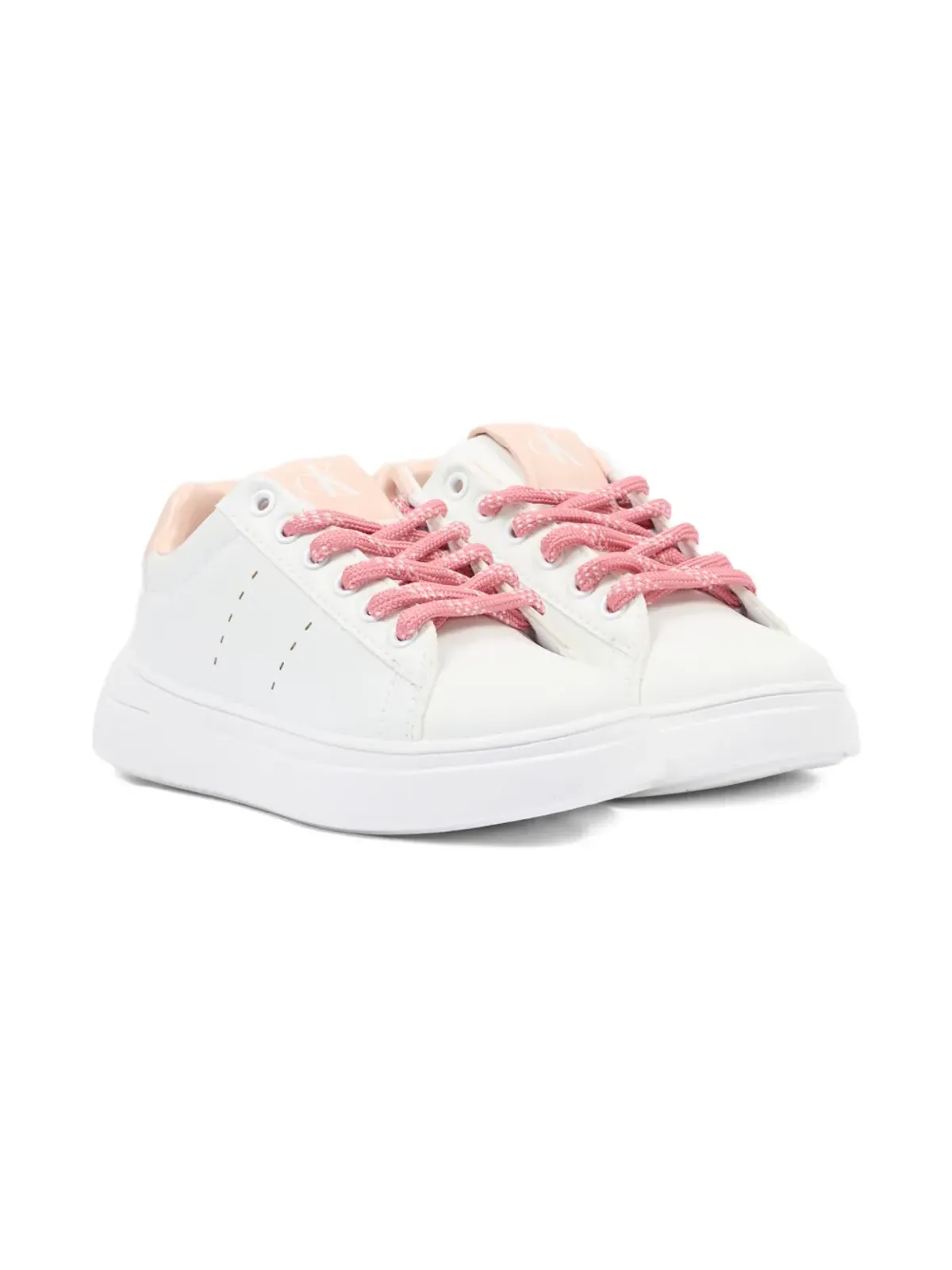 Calvin Klein Kids レースアップスニーカー - ホワイト - 画像5