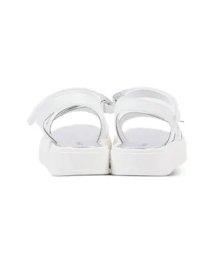 Calvin Klein Kids buckle-strap sandals - White - サムネイル3
