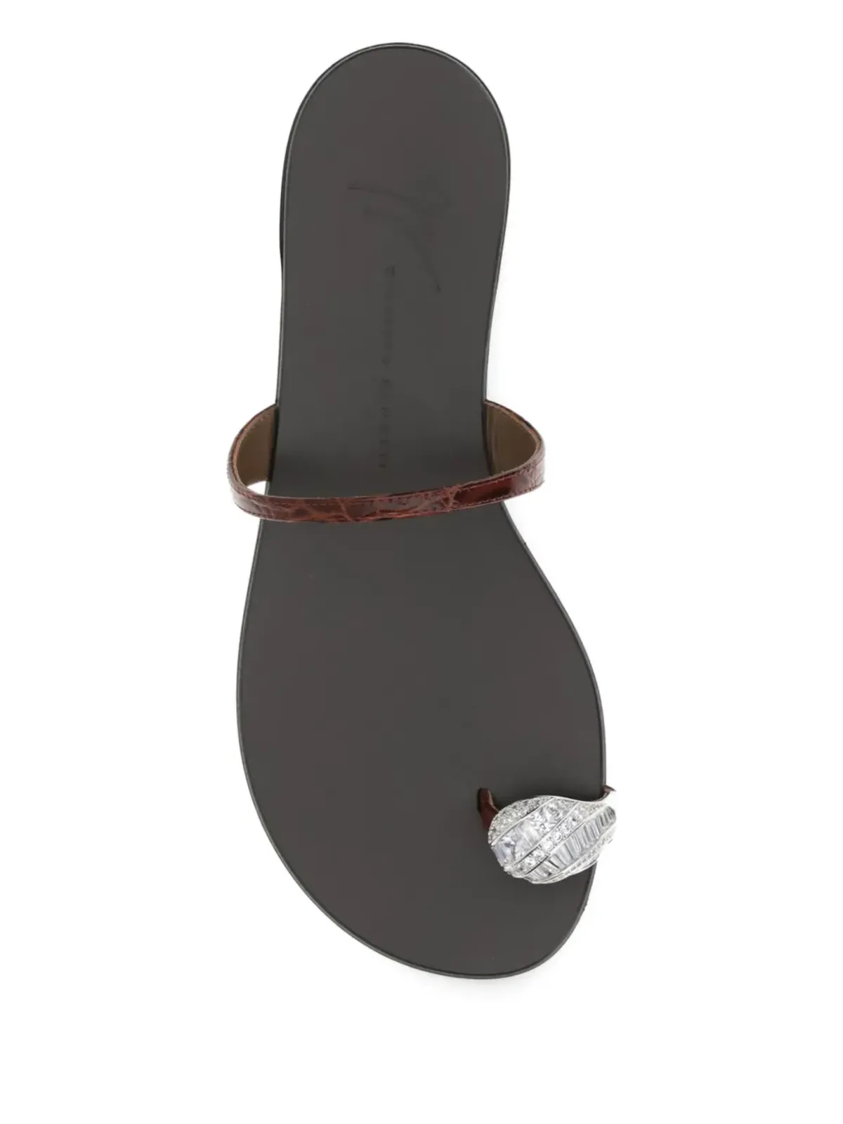 Giuseppe Zanotti Pia Morpheus ラウンドトゥサンダル - 画像4