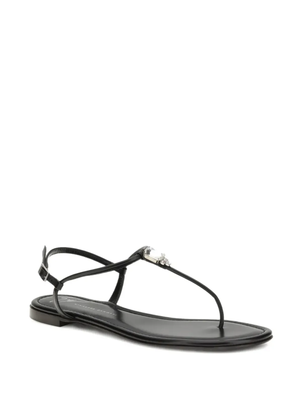 Giuseppe Zanotti Pia Mizuki ラウンドトゥサンダル - ブラック - 画像2