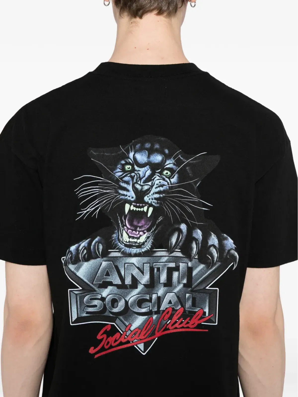 Anti Social Social Club スノーキャット Tシャツ - 画像5