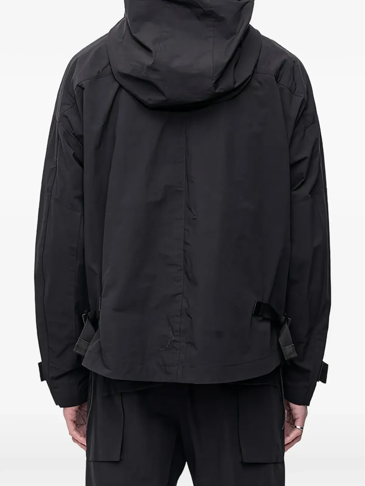 The Viridi-Anne hooded zip-up jacket - Black - 画像4