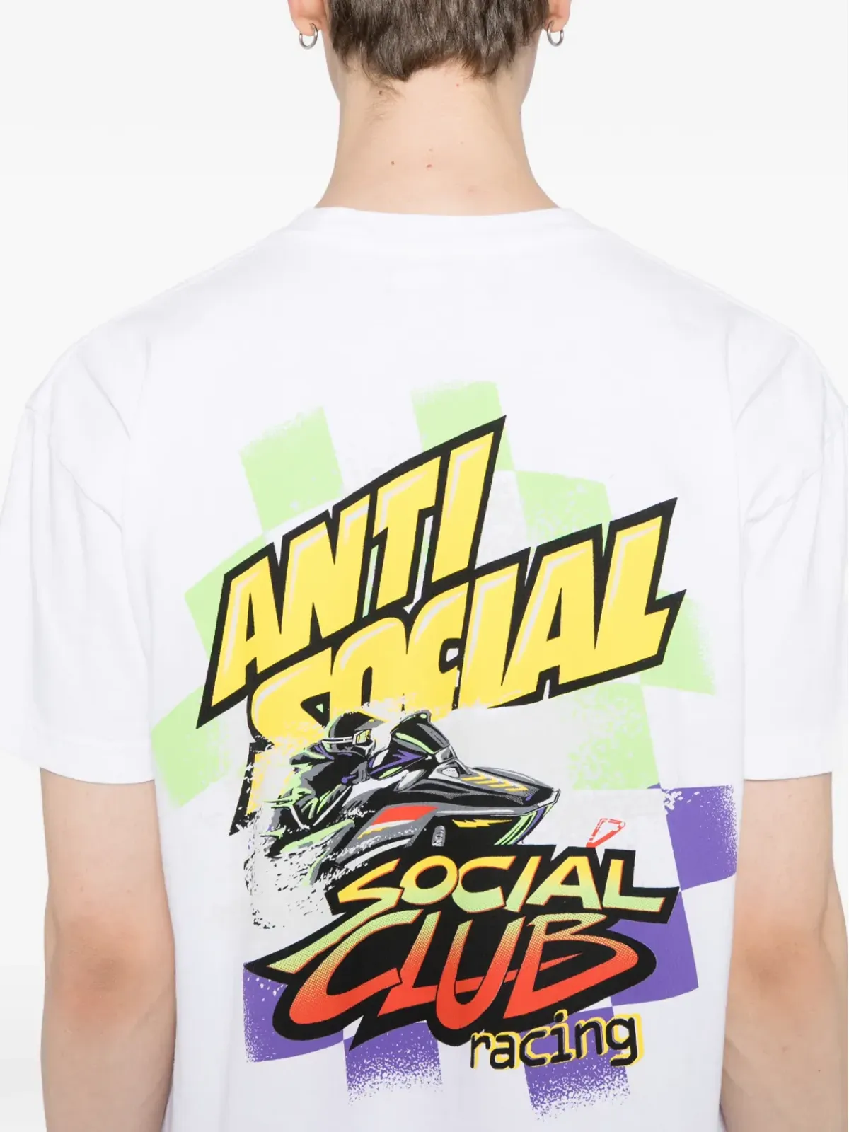 Anti Social Social Club アークティック・スノーモービル Tシャツ - 画像5
