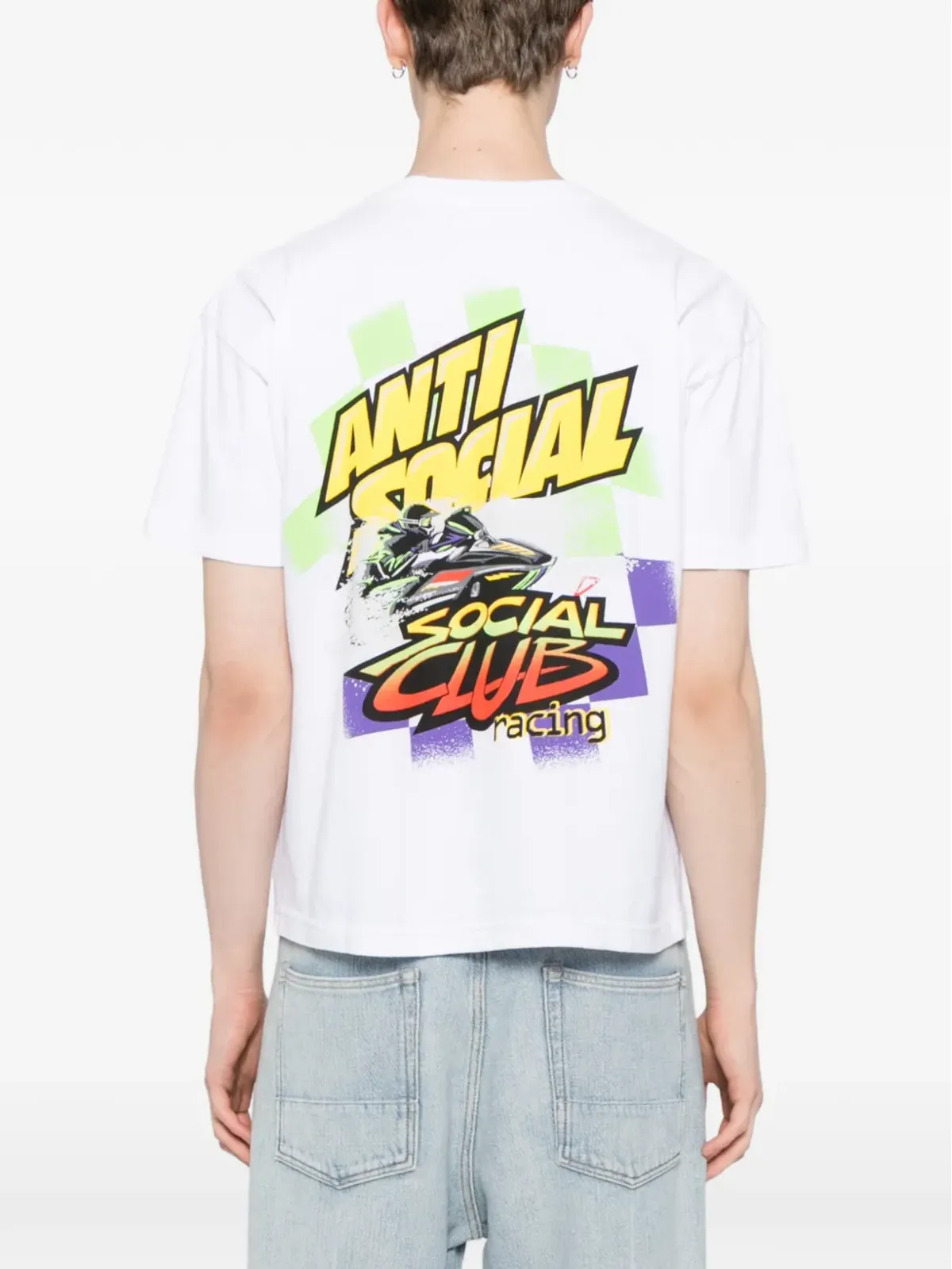 Anti Social Social Club アークティック・スノーモービル Tシャツ - 画像4