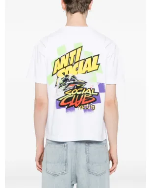 Anti Social Social Club アークティック・スノーモービル Tシャツ - サムネイル4