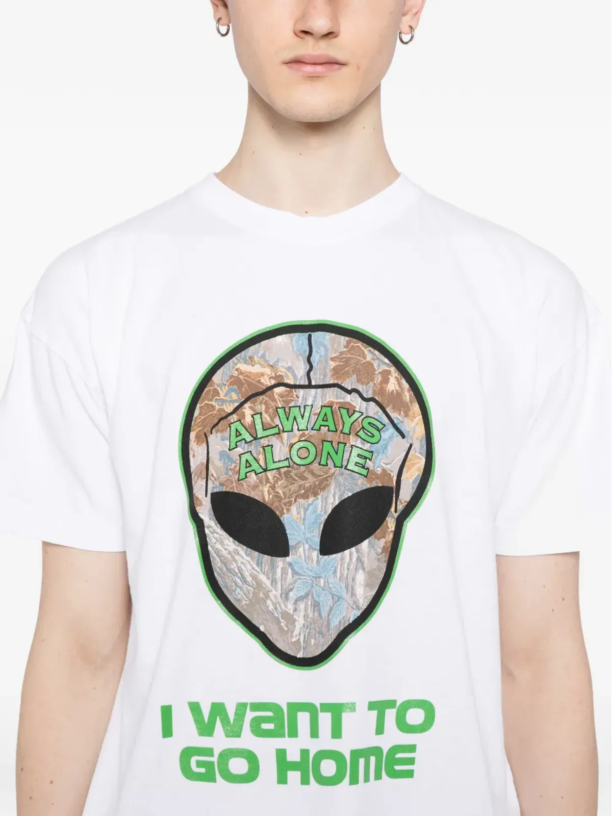 Anti Social Social Club Redneck Alien T-shirt - White - 画像5