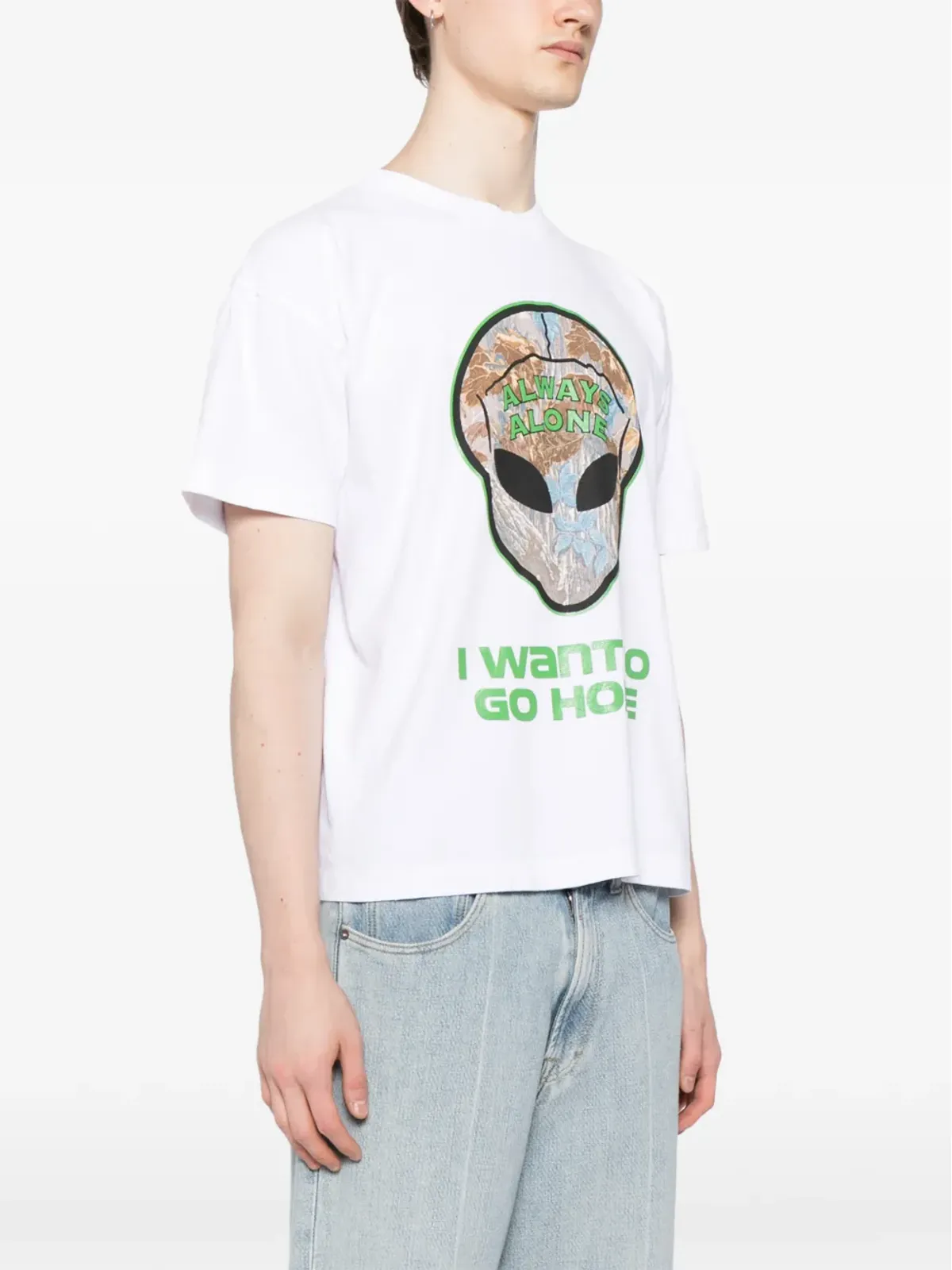 Anti Social Social Club Redneck Alien T-shirt - White - 画像3