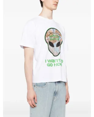 Anti Social Social Club Redneck Alien T-shirt - White - サムネイル3