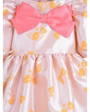 Hucklebones London パフスリーブドレス ピンク - サムネイル4
