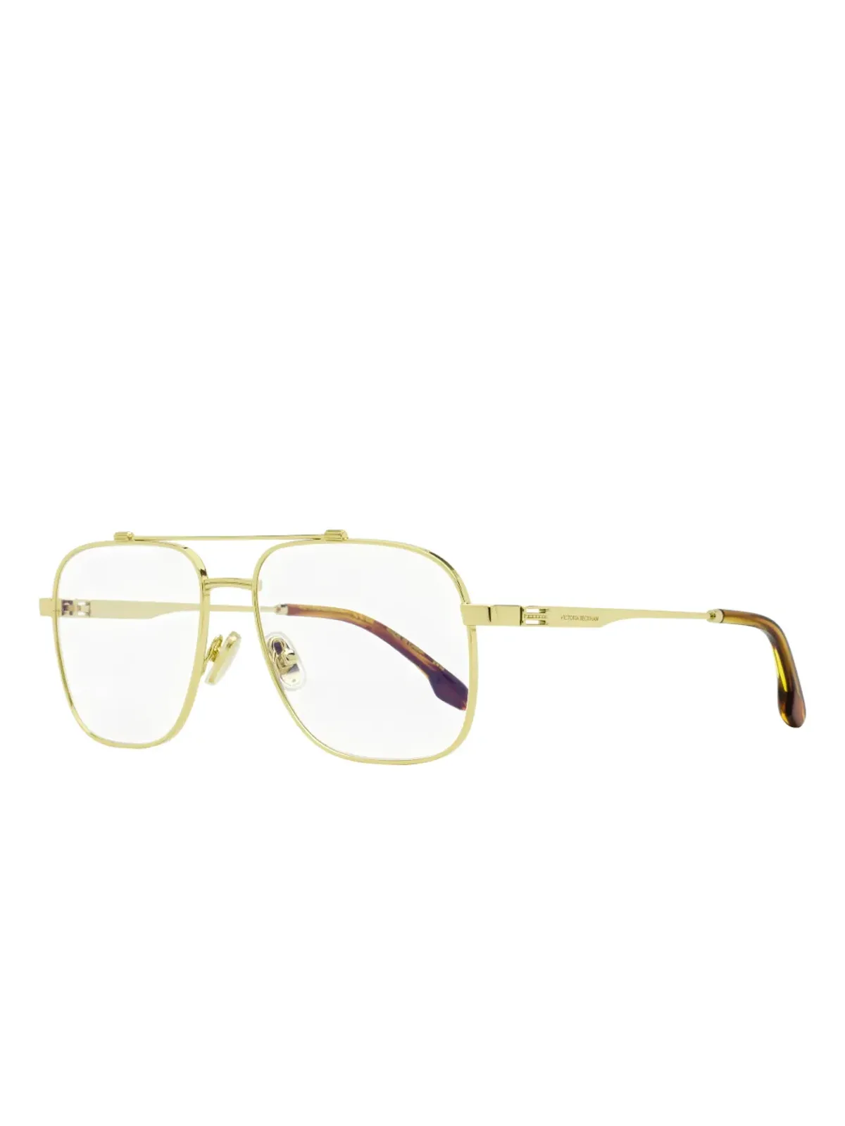 Victoria Beckham Eyewear ダブルブリッジグラス - ゴールド - 画像2
