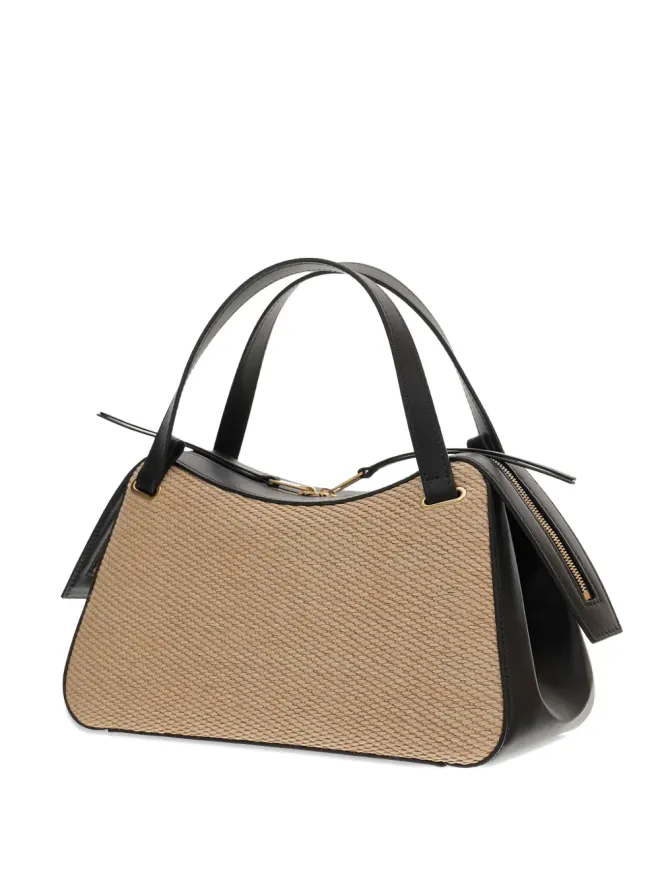 Jil Sander Jil Sander ラフィアパネルド トートバッグの商品画像