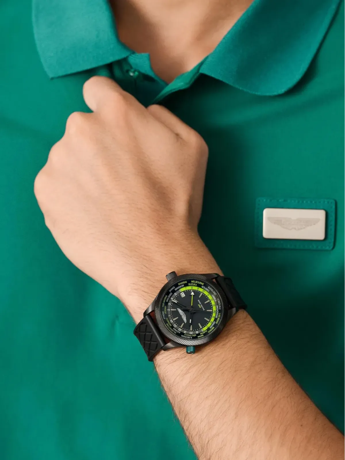 Aston Martin Watches アイコン GRZ ウォッチ - ブラック - 画像2