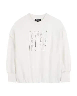 Dkny Kids ロゴプリントスウェットシャツ - サムネイル1