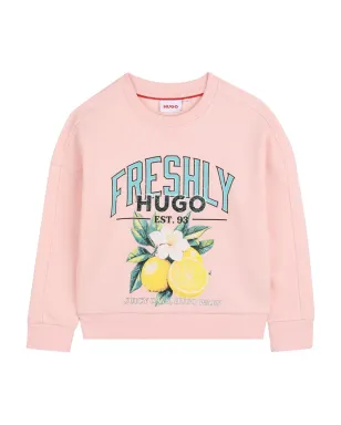HUGO KIDS 花柄プリントスウェット - サムネイル1