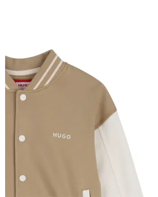 HUGO KIDS パネルドストライプ柄カーディガン - サムネイル3