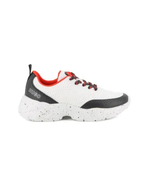 HUGO KIDS スペックルド レースアップ スニーカー - White - サムネイル2