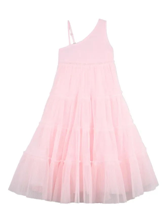 Billieblush Billieblush フリル付きアシンメトリードレス ピンクの商品画像
