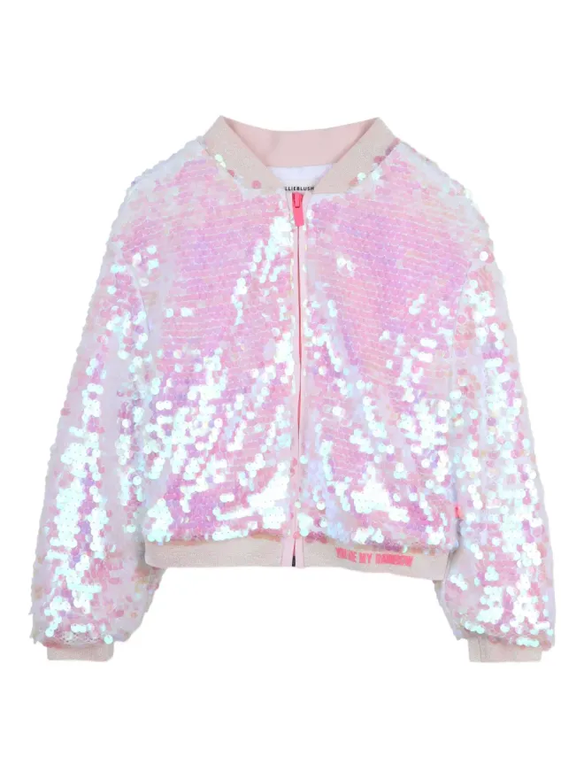 Billieblush Billieblush スパンコール付きジップファスナー ジャケットの商品画像