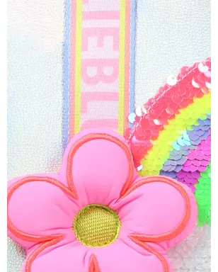 Billieblush 虹色スパンコール装飾サッチェル - White - サムネイル4