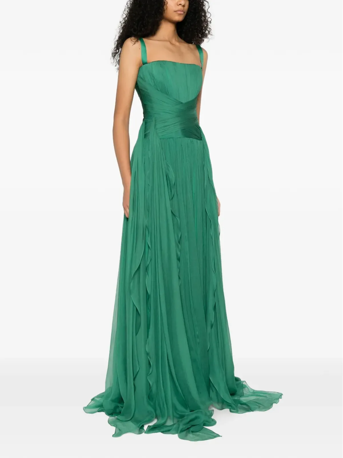M.Marquise Dione chiffon dress - 画像3