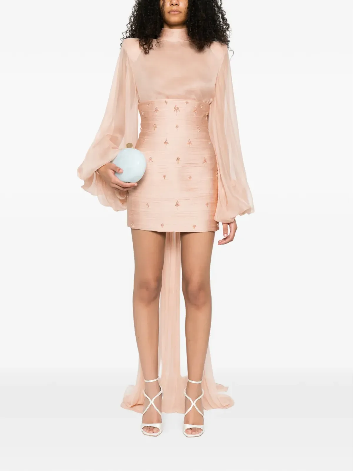 M.Marquise Sonja balloon-sleeve blouse - 画像2