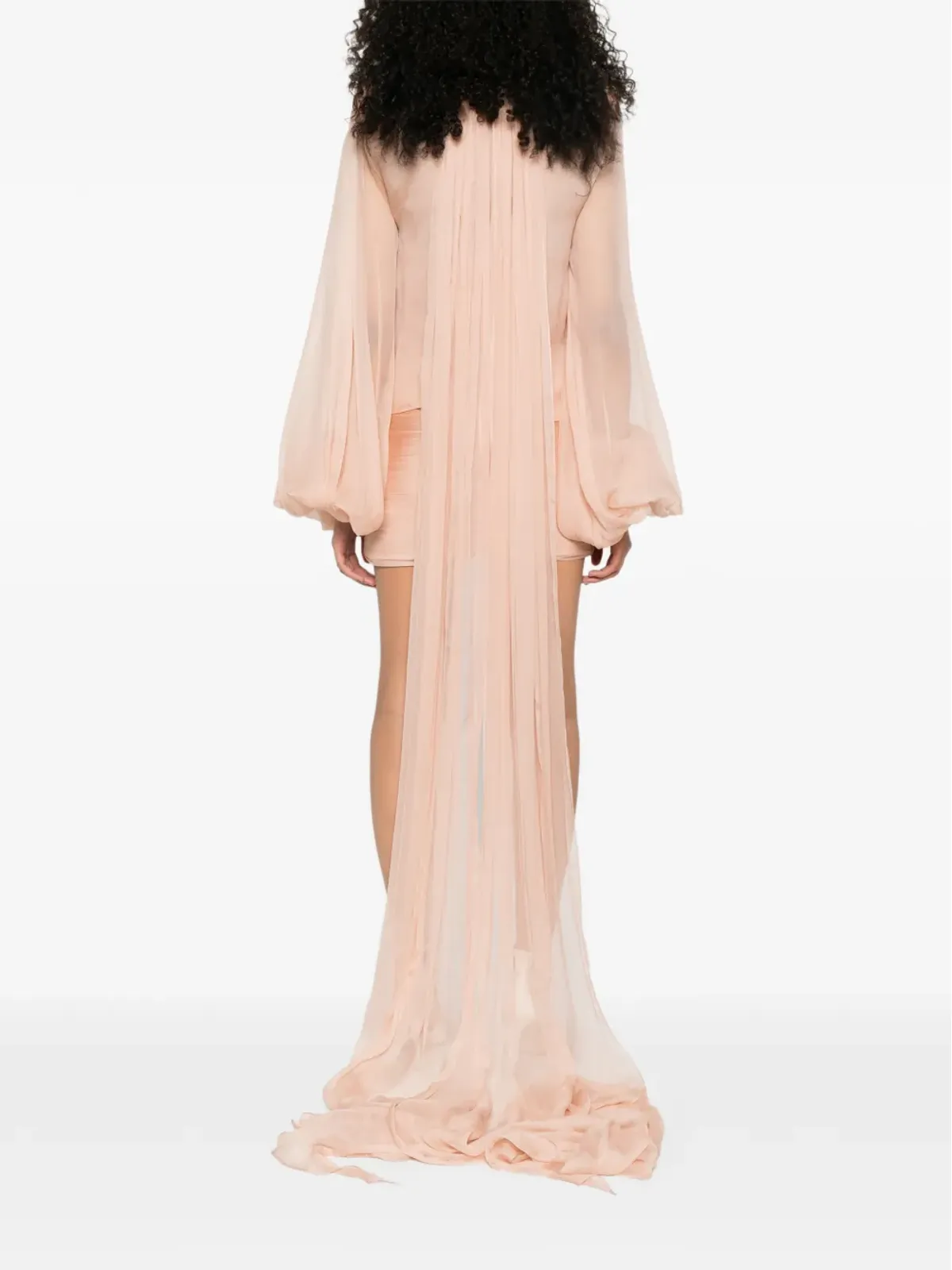M.Marquise Sonja balloon-sleeve blouse - 画像4