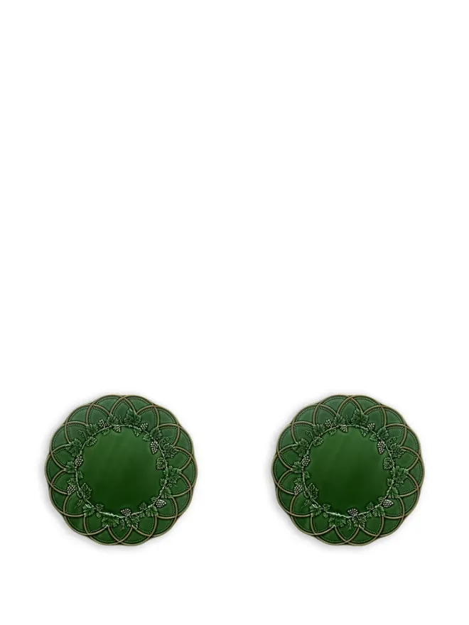 Bordallo Pinheiro Bordallo Pinheiro Forest grape leaf plate - Greenの商品画像