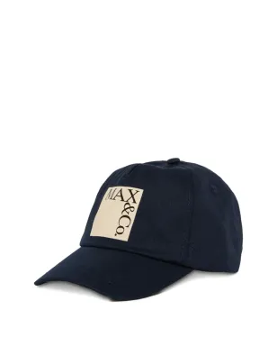 MAX&Co. Kids logo patch cap - Blue - サムネイル1