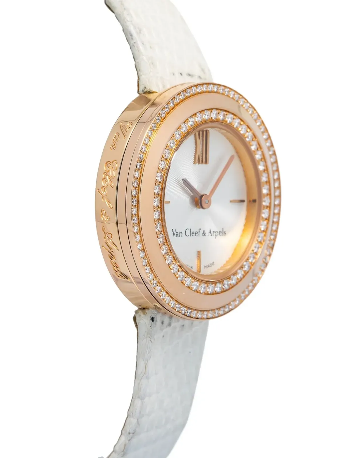 Van Cleef & Arpels Pre-Owned チャーム レザー ドレスウォッチ - 画像2