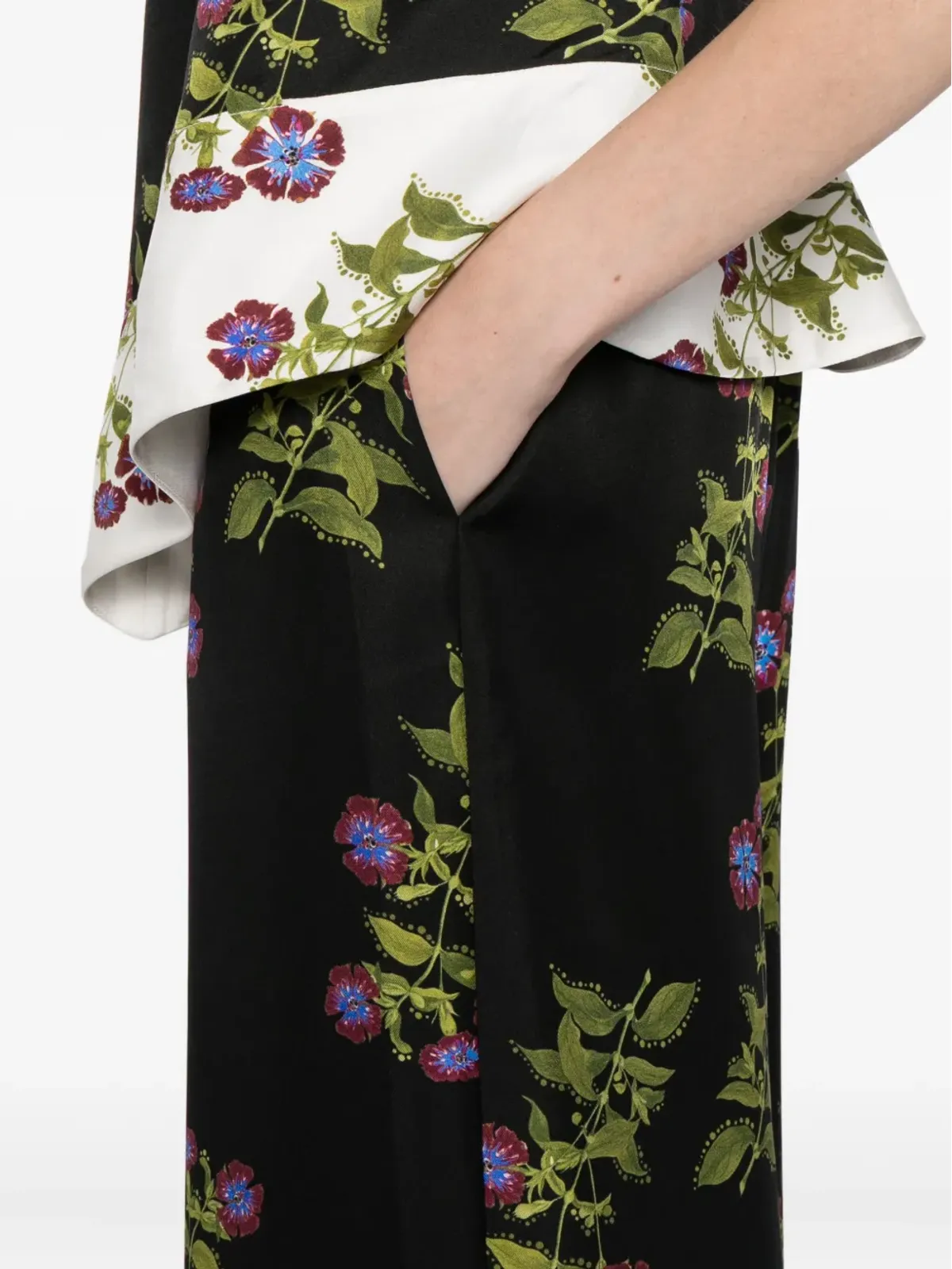 Cynthia Rowley 花柄プリントパンツ - 画像5