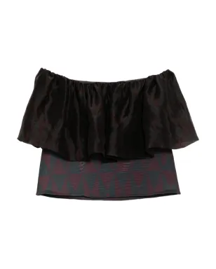 Cynthia Rowley Eugenia top - Black - サムネイル1
