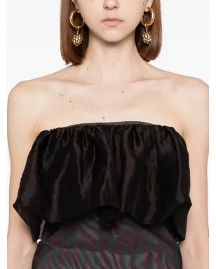 Cynthia Rowley Eugenia top - Black - サムネイル5