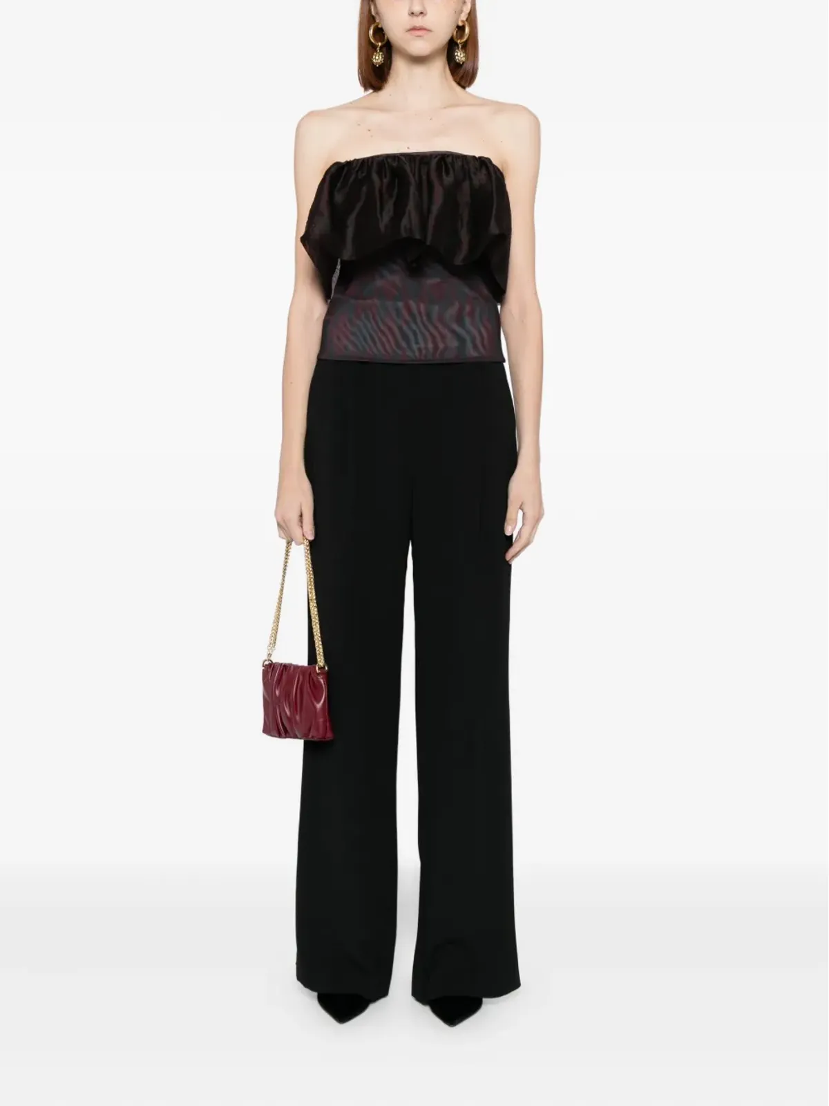 Cynthia Rowley Eugenia top - Black - 画像2