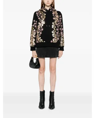 Cynthia Rowley 箔プリント フーディ - サムネイル2