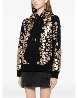 Cynthia Rowley 箔プリント フーディ - サムネイル3