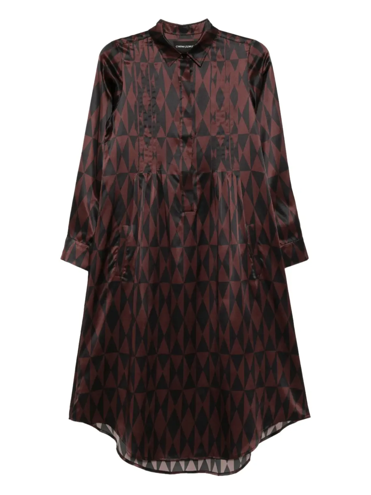 Cynthia Rowley 幾何学模様のドレス - 画像1