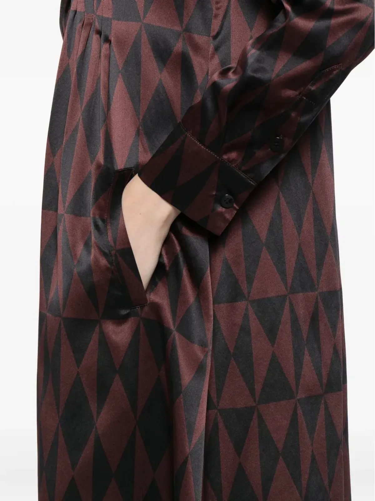 Cynthia Rowley 幾何学模様のドレス - 画像5