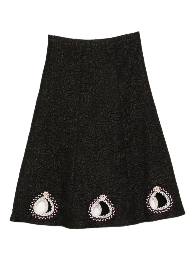 Cynthia Rowley Cynthia Rowley ビーズ刺繍スカートの商品画像
