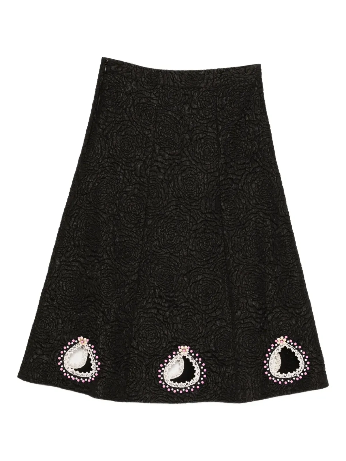 Cynthia Rowley ビーズ刺繍スカート - 画像2