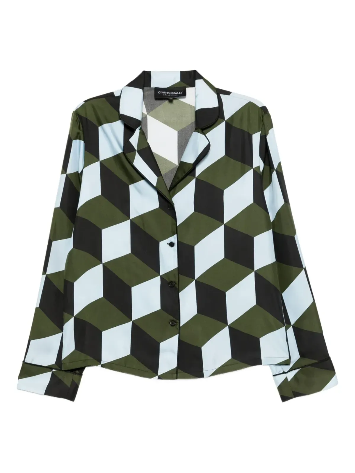 Cynthia Rowley The Illusion shirt - Blue - 画像1