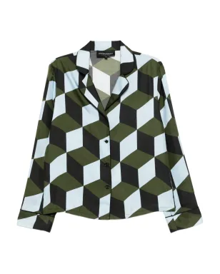 Cynthia Rowley The Illusion shirt - Blue - サムネイル1