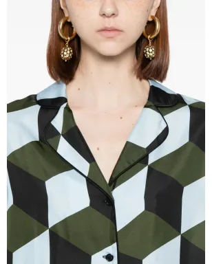 Cynthia Rowley The Illusion shirt - Blue - サムネイル5