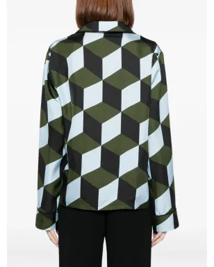 Cynthia Rowley The Illusion shirt - Blue - サムネイル4