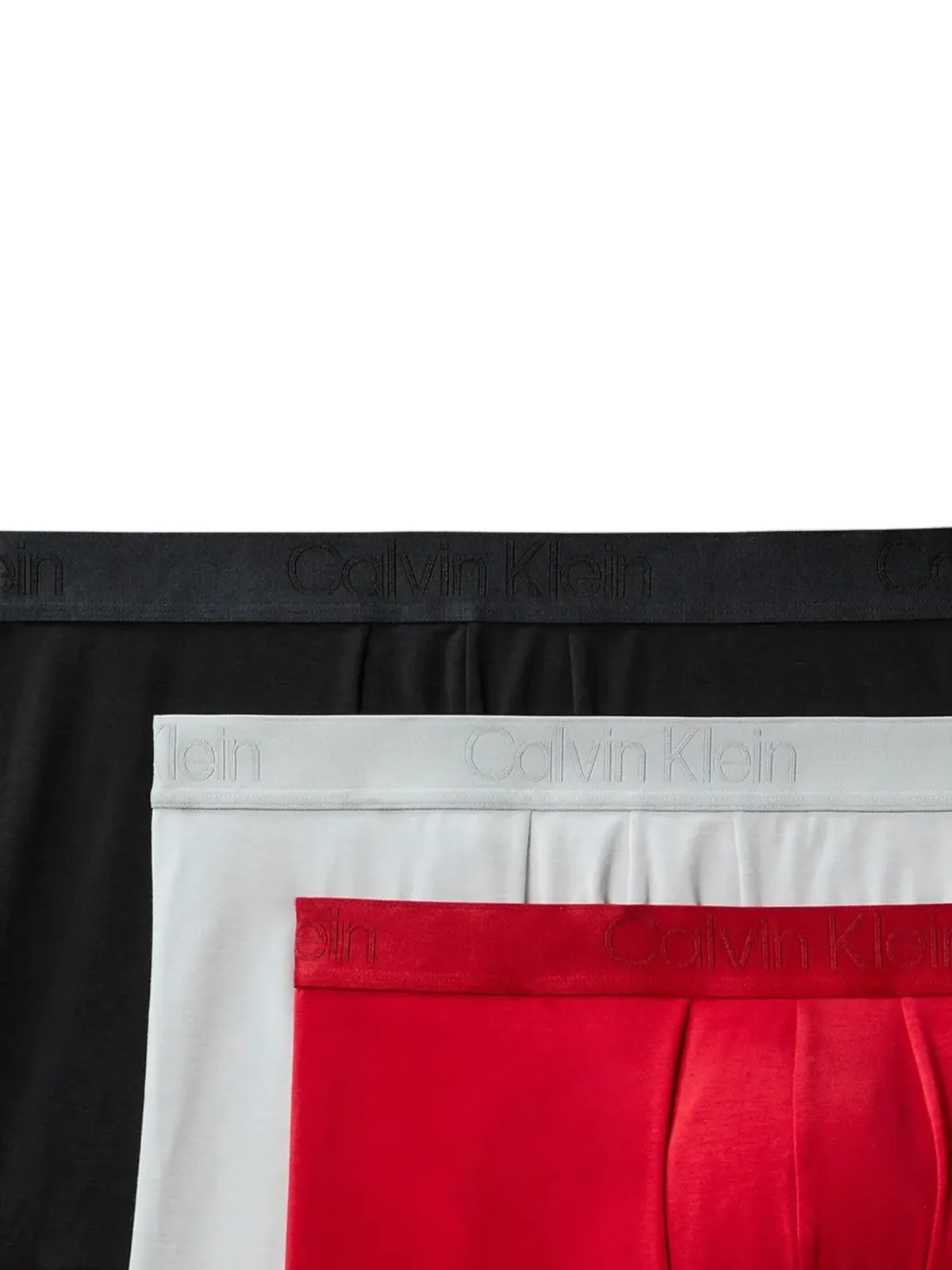 Calvin Klein Underwear ロゴ入りウエストバンド ボクサー（3枚セット） - ブラック - 画像2