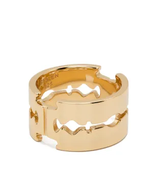 Stolen Girlfriends Club ダブルブレードリング - ゴールド - サムネイル1