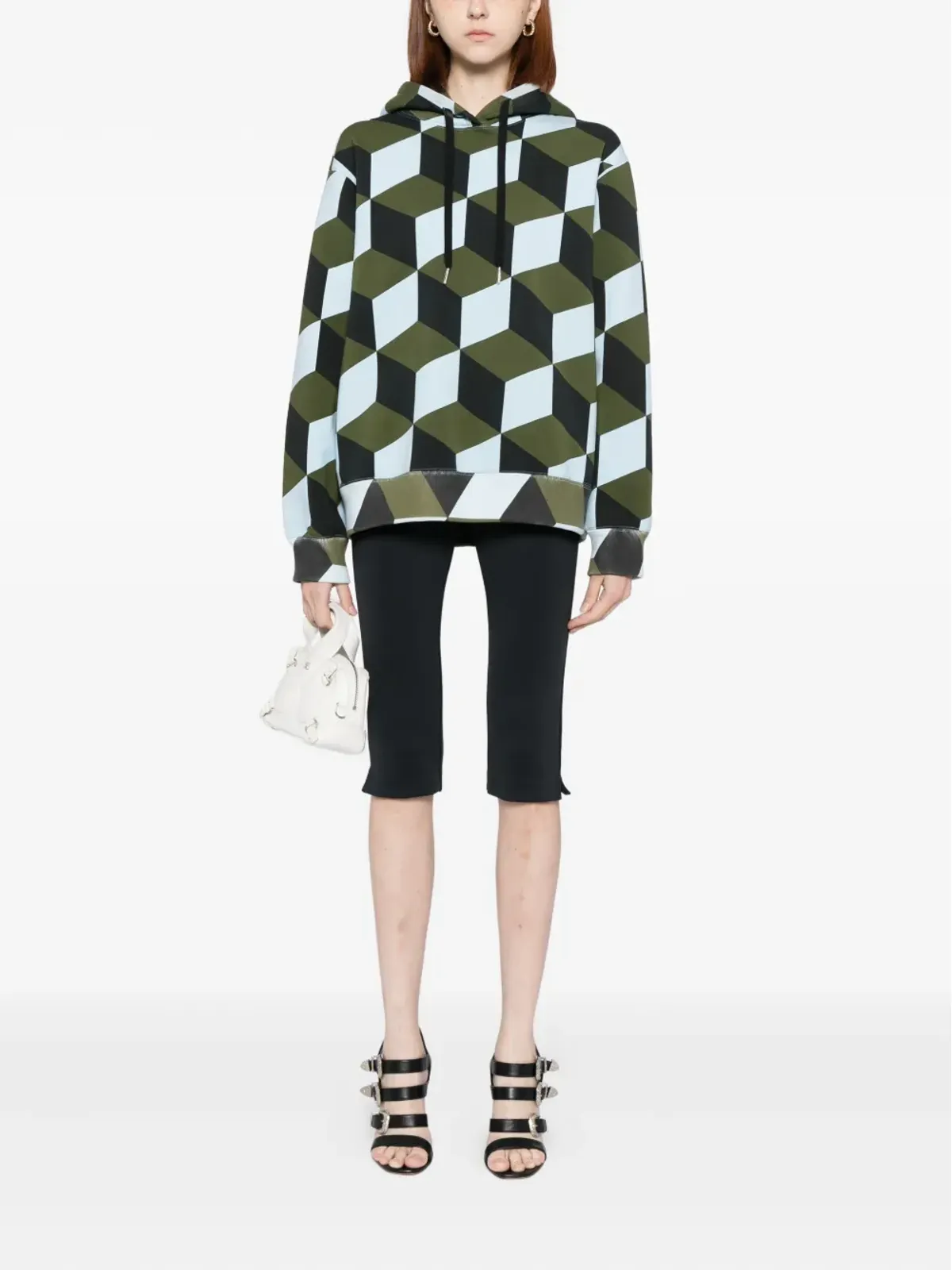 Cynthia Rowley イルージョン・フーディ - 画像2
