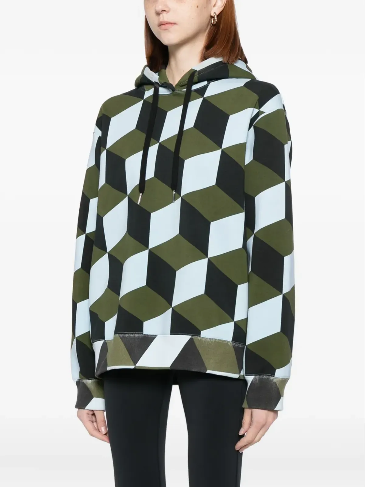 Cynthia Rowley イルージョン・フーディ - 画像3