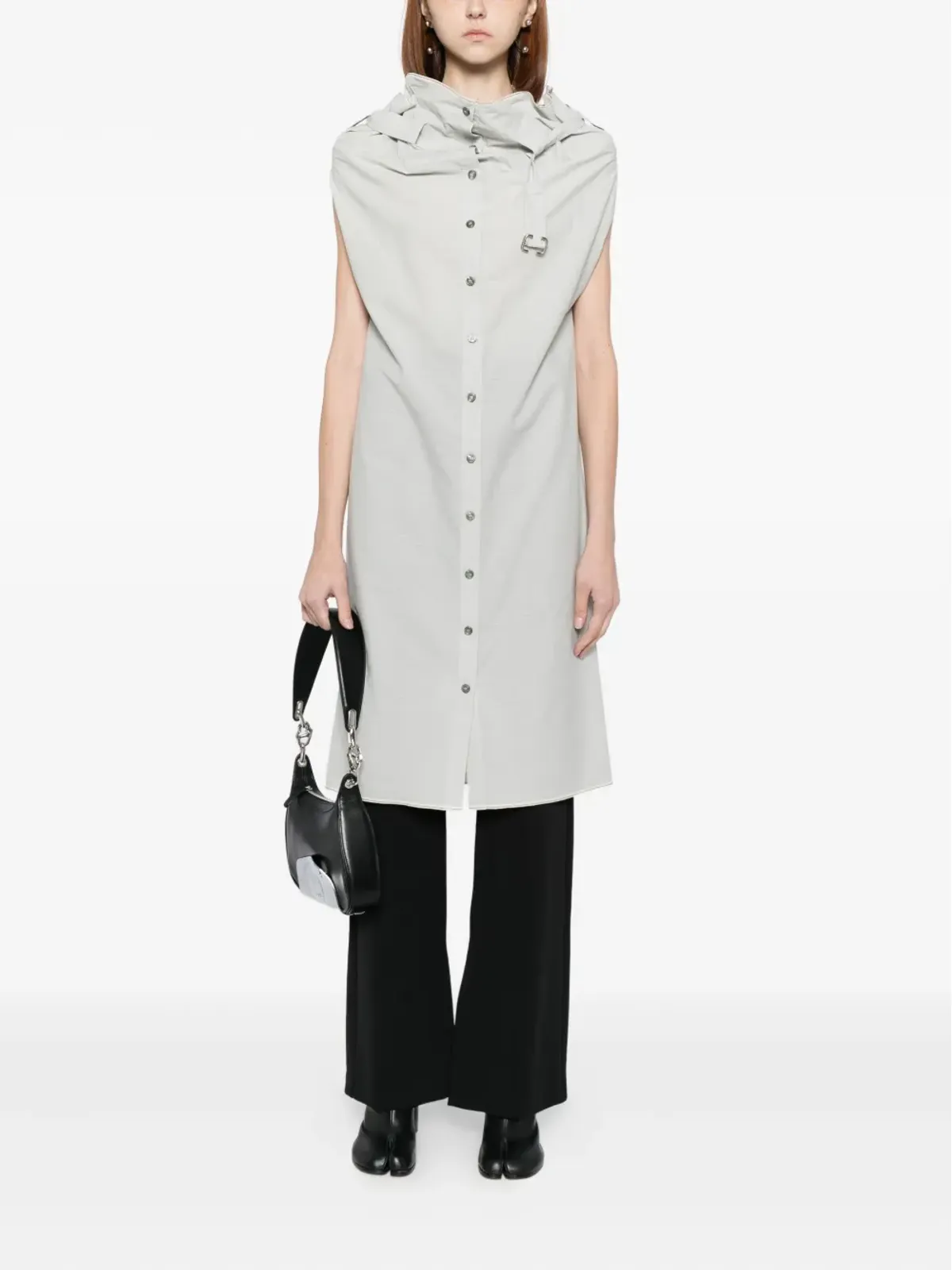 Carol Christian Poell Self Edge shirt - Grey - 画像2