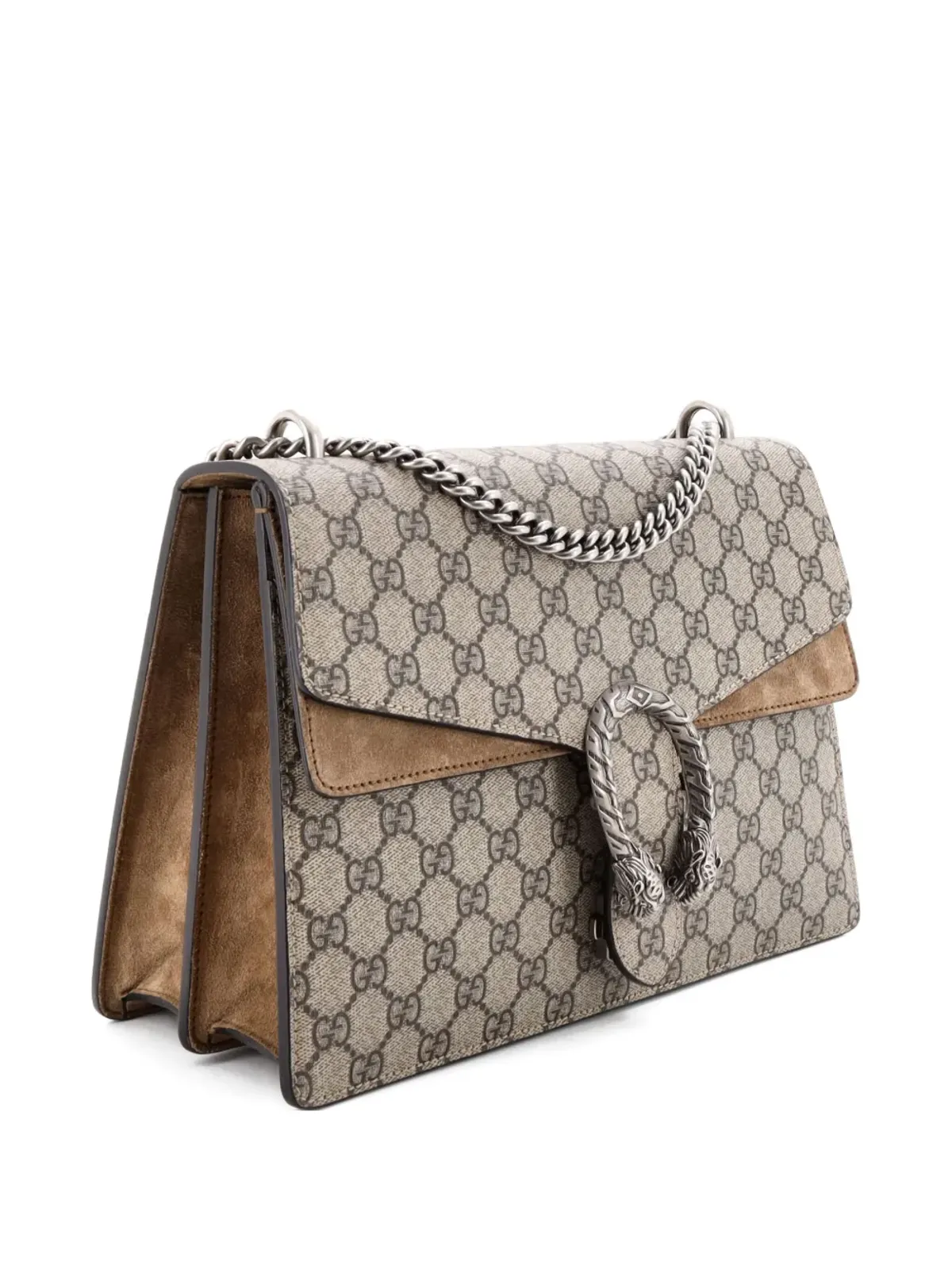 Gucci ビンテージ ディオニュソス バッグ GGコーテッドキャンバス ミディアム ショルダーバッグ - ニュートラルカラー - 画像2
